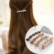 * 3 Női Barrettes Hajcsípő Kristály Elegáns Gyöngyszőrű Barrette Headdress Ajándék