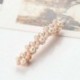 * 3 Női Barrettes Hajcsípő Kristály Elegáns Gyöngyszőrű Barrette Headdress Ajándék