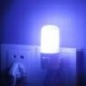 1W 4 LED éjszakai fény éjjeli lámpa falra szerelt US Plug hálószoba világítás izzó 1PC