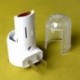 1W 4 LED éjszakai fény éjjeli lámpa falra szerelt US Plug hálószoba világítás izzó 1PC