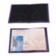 Tiszta Matta Utazási útlevél-azonosító Hitelkártya-fedél birtokosa Protector Szervező Bőr Új