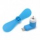 fehér Hordozható mobiltelefon Mini Micro USB ventilátor Android telefon Samsung LG HTC Tablet