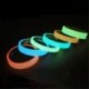 Zöld (1cmx3m) Ragyogás a sötét fényes fluoreszkáló éjszakában Öntapadó biztonsági matrica szalag JP