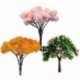 3X kerti dekoráció Bonsai Sakura fa miniatűr növény edények tündér dísz diy