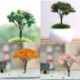 3X kerti dekoráció Bonsai Sakura fa miniatűr növény edények tündér dísz diy