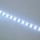 Kék Vízálló meleg 2PC 12 LED 30cm 5050 SMD LED csík könnyű rugalmas 12V autó dekor