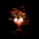 Szilvavirág virág US Plug virág gomba LED éjszakai fényérzékelő Baba ágy szoba fali lámpa dekoráció ÚJ