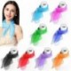Rózsaszín Vintage 50-es évek Fancy Wrap haj fej nyak nyakkendő szuper könnyű sifon selyem nyak sál