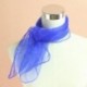 Rózsaszín Vintage 50-es évek Fancy Wrap haj fej nyak nyakkendő szuper könnyű sifon selyem nyak sál