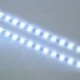 fehér 2db 12 LED 30cm 5050 SMD LED csík könnyű rugalmas vízálló 12V DIY autós dekoráció