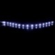 Kék 2db 12 LED 30cm 5050 SMD LED csík könnyű rugalmas vízálló 12V DIY autós dekoráció