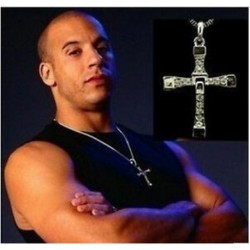 Új FAST and FURIOUS Halálos iramban Dominic Toretto kereszt nyaklánc