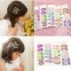 * 1 6Pcs (görögdinnye   kiwi   madarak ... 6Pcs lányok baba gyümölcs haj klipek Snaps Hairpin Mini Barrettes haj