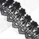 3 * Vintage fekete fehér csipke virág choker nyaklánc gótikus divat ékszerek