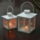 6 Flameless LED Tealight villogó tea fény gyertya karácsonyi esküvői akkumulátor