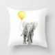 * 7 18x18 &quot sárga lakberendezés dobja PILLOW COVER kanapé derék ágypárna tok