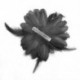 Égszínkék Menyasszonyi virág tollas gyöngy hajcsavarok Fascinator Hairband bross Pin Esküvői JP