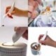 Zöld Elektromos Latte Art toll a kávé torta dekoráció kávéfaragás Pen Cake Spice Pen