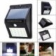 1 Csomag Vízálló 20 LED napenergia Power PIR mozgásérzékelő fali fény Kültéri kerti lámpa