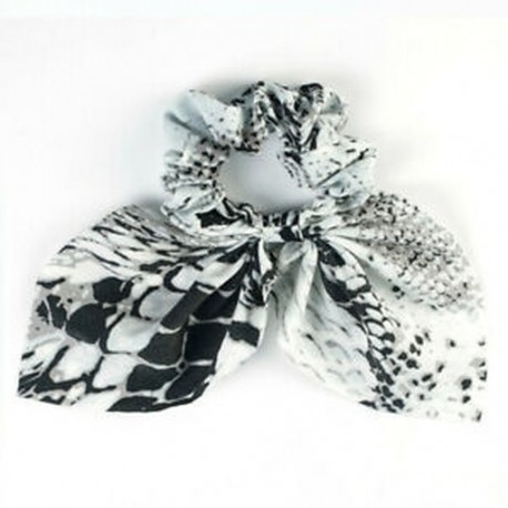 * 15 Leopard   bőr Hot Ponytail Bun nyakkendő Scrunchies Flamingos haj zenekar rugalmas Scrunchie haj gyűrű