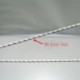 Világos zöld Női 925 ezüstözött Apple medál nyaklánc Choker lánc divat ékszerek Új