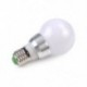 E27 7W E27 RGB LED 16 többszínű varázslámpa izzó   vezeték nélküli távirányító