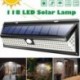 1 Pack-30 LED (fehér) Vízálló LED Solar Power PIR mozgásérzékelő fali fény szabadtéri kert udvari lámpa