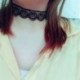 Vintage kézzel készített horgolt csipke szív choker nyaklánc gallér szexi gótikus ékszerek
