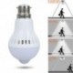 7W E27 7W / 9W Auto PIR mozgásérzékelő LED izzó energia villanykörte infravörös lámpa