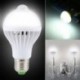 9W E27 7W / 9W LED Auto PIR mozgásérzékelő izzó energia villanykörte infravörös lámpa