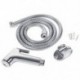 Kézi Bidet WC Shattaf Adapter Spray zuhanyfej fali konzol tömlő készlet
