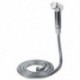 Kézi Bidet WC Shattaf Adapter Spray zuhanyfej fali konzol tömlő készlet