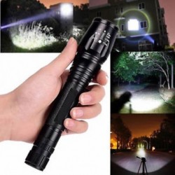 Új 20000 lumen 5 üzemmód XM-L T6 LED 18650 Erős fáklya Rendőrség zseblámpa lámpa