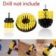 3Pcs / Set csempe Grout Power Scrubber tisztító fúró sárga kefe kád tisztító Combo