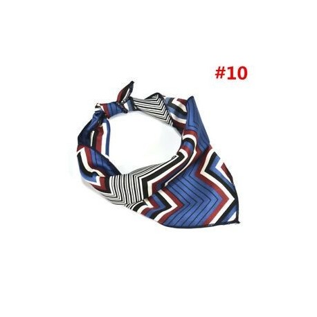 * 10 Elegáns női tér selyem érzi szatén sál vékony retro fej-nyak haj Tie Band