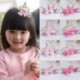 * 2 Hajvágás Gyerekek Baba lány hajcsípője Korona Virág Mini Barrettes Csillag csecsemő