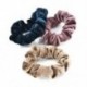 szürke 5 db Velvet rugalmas hajköteles nyakkendő Scrunchie lófarok tartó Tartozékok Női