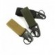 Khaki 1 x Kültéri kemping felszerelés Karabiner katonai csat vadászati felszerelés zár