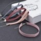 Piros Charm női bőr choker gótikus punk gallér nyaklánc lánc ékszer 5 színben