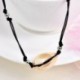 Bohém stílusos nyári strand tengeri kagyló medál lánc choker nyaklánc ékszer