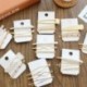 * 8 5Pcs / Set 5db gyöngy hajvágó hajszalag fém fésű Bobby pin Barrette hajcsavar fejdísz JP