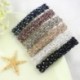 Pezsgő Divat Női Bling Fejfedők Crystal Rhinestone Hair Clip Barrette hajtű ajándék