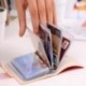 Piros Férfiak Nők 24 Kártyák PU Bőr Pocket Business ID Hitelkártya birtokos tok Pénztárca