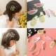 * 4 6Pcs (Medúza   Mernaid   ... 6Pcs lányok gyümölcs haj klipek Snaps hajtű Baba haj Mini Barrettes kiegészítők