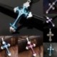 * 10 Ezüst Unisex 925 ezüst rozsdamentes acél kereszt medál lánc nyaklánc női ékszerek