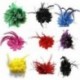 narancs Új menyasszonyi virág tollas gyöngy hajcsavarok Fascinator Hairband bross Pin Esküvő