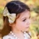 Lila Aranyos gyerekek lányok bébi fényes lekvár Bowknot haj klip csillogó haj íj hajtű