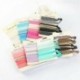 * 10 6Pcs / Set Női szalag rugalmas hajkötés haj zenekar kötelek Hairband lófarok tartó
