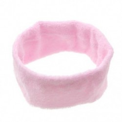 Rózsaszín Elasztikus nők férfiak sport pamut verejték sweatband fejpánt jóga tornaterem haj fejpánt