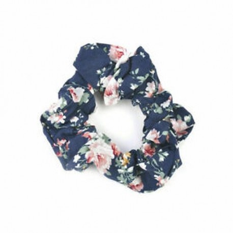 * 13 Navy Blue 1db lófarokzsikó nyakkendő Scrunchies Flamingos haj zenekar Rugalmas Scrunchie hajgyűrű